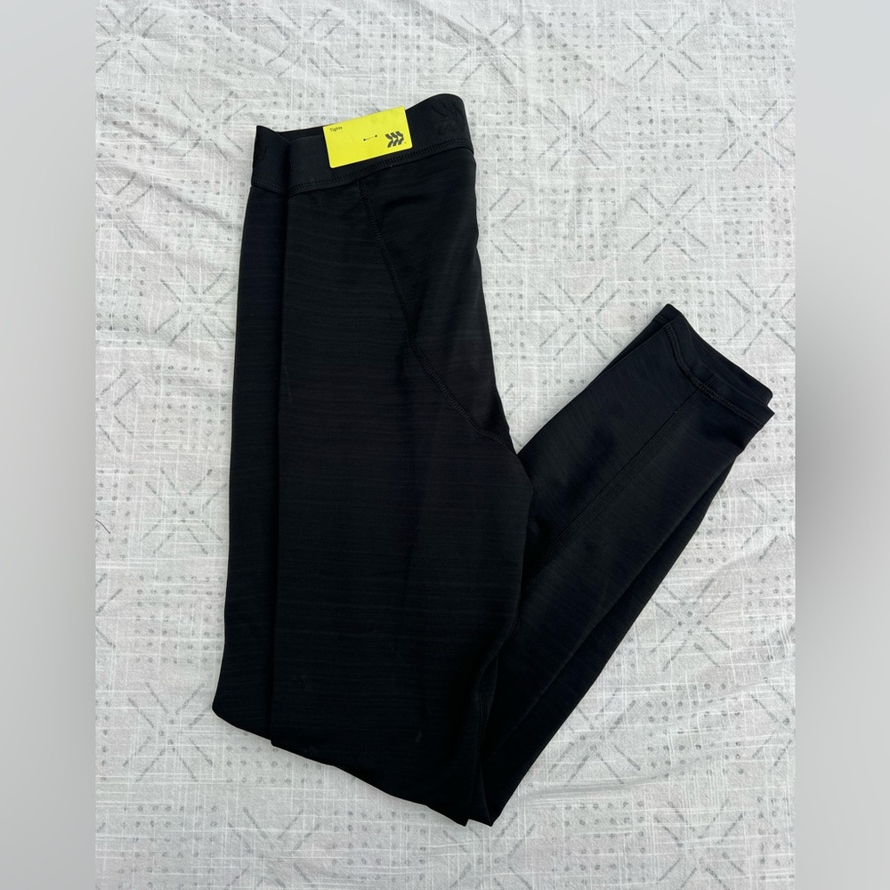 All in Motion Men’s black tights size M NWT